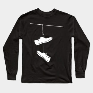 Shoes on a Wire white Long Sleeve T-Shirt